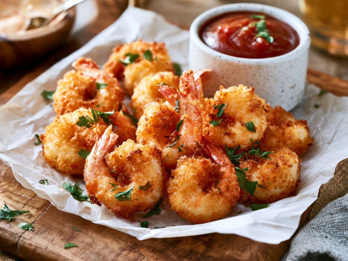 Crispy Air Fryer Shrimp